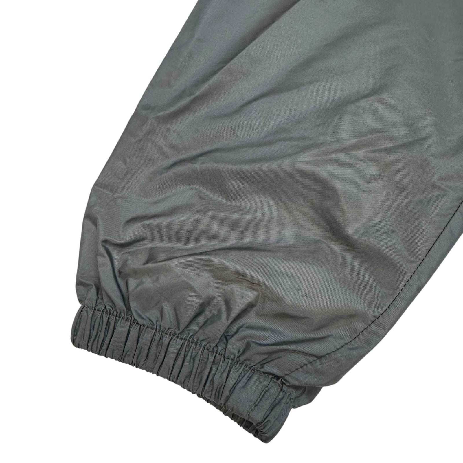 Men's Plaque Logo Windbreaker Grey Size L - Photo 12