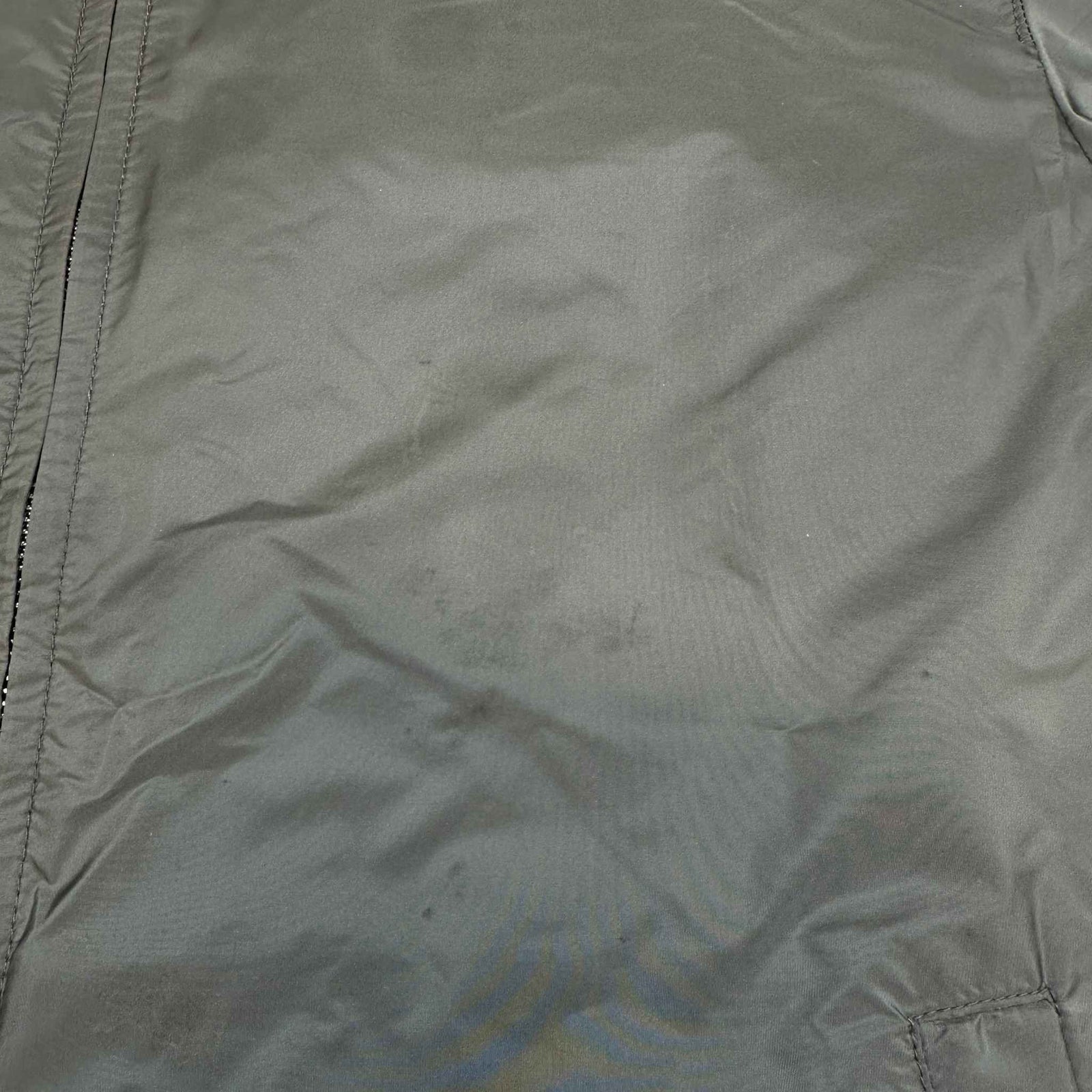 Men's Plaque Logo Windbreaker Grey Size L - Photo 11