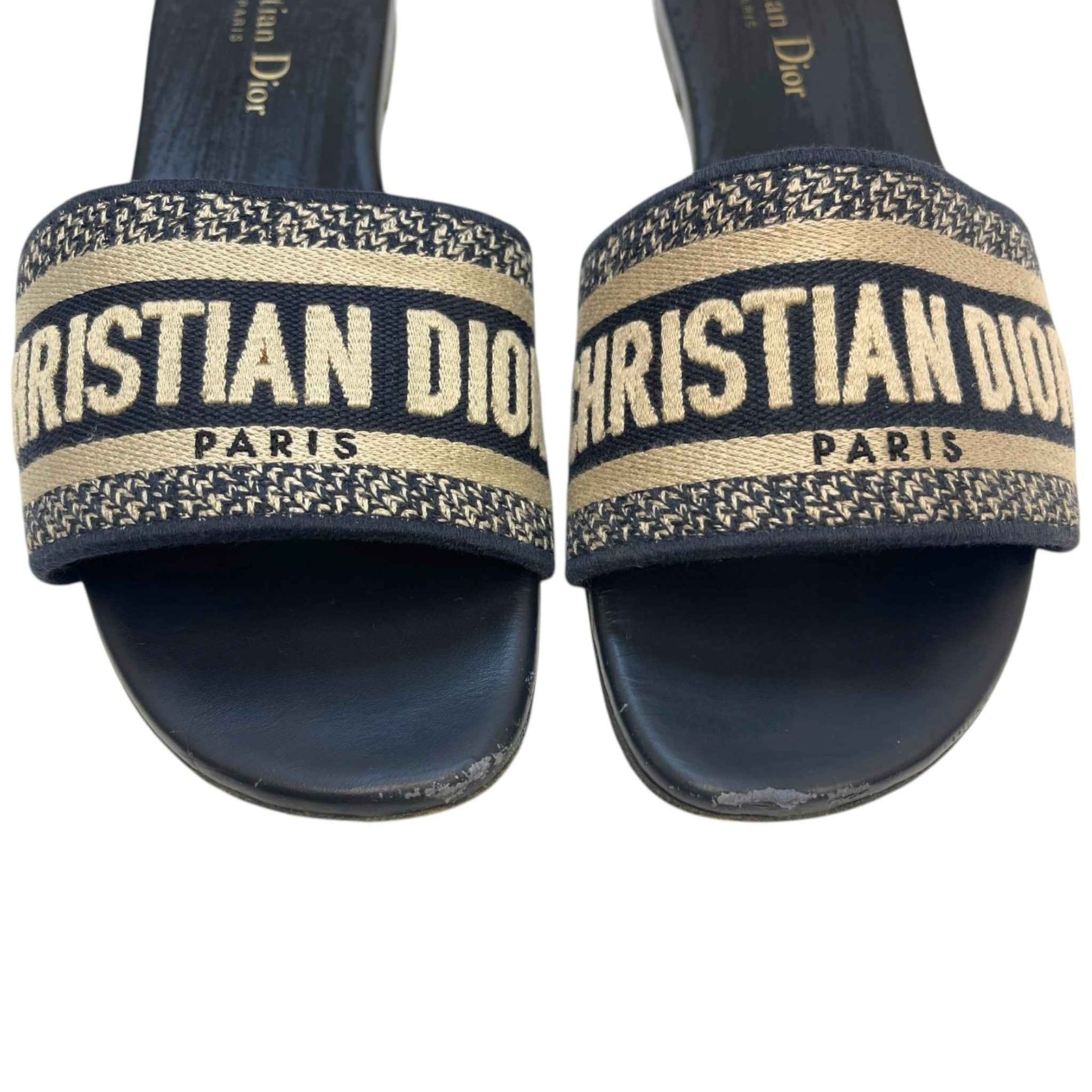 Women's Dway Slides Navy Size EU 38 / UK 5 - Photo 10