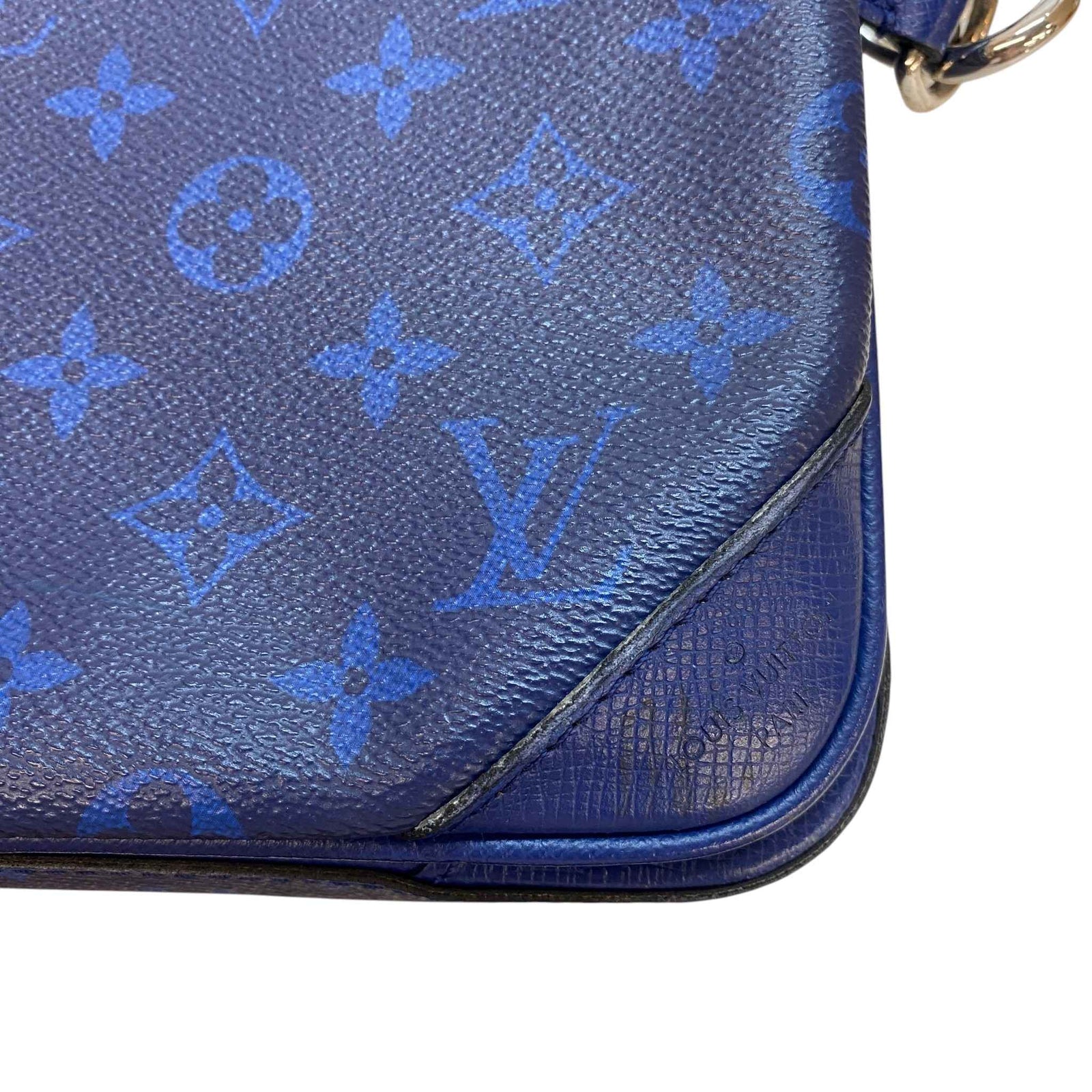 Men's Monogram Taigarama Trio Messenger Bag Navy - Photo 11
