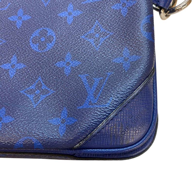 Men's Monogram Taigarama Trio Messenger Bag Navy