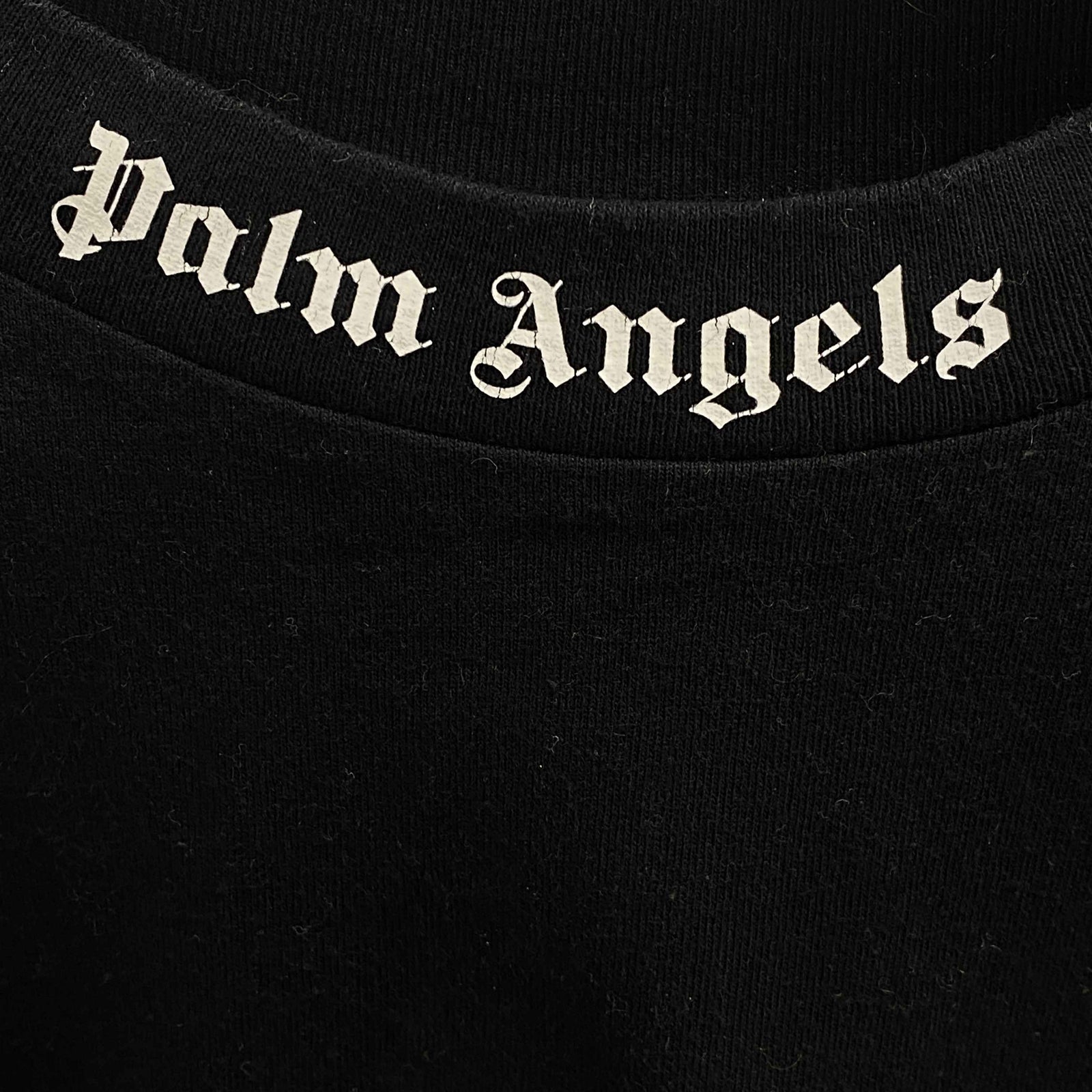 Men's Logo Print Long Sleeve T-Shirt Black Size S - Photo 9
