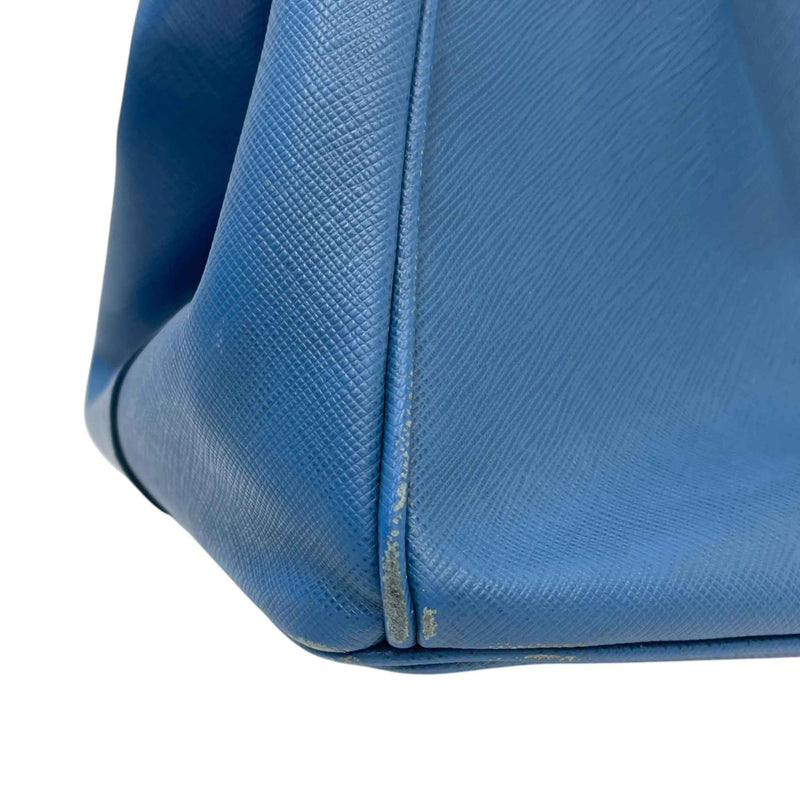 Women's Galleria Medium Double Zip Tote Handbag Blue