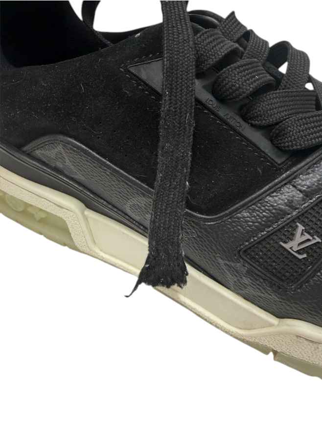 Men's Monogram Eclipse Low Trainers Black Size EU 40 / UK 6 - Photo 11