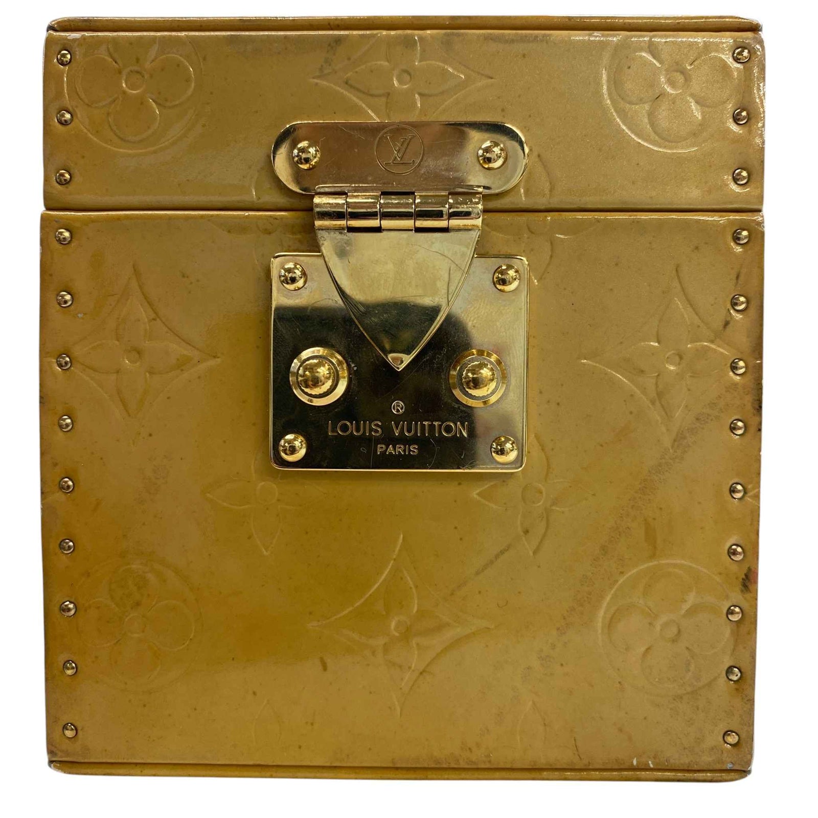 Women's Monogram Vernis Bleecker Box Bag Gold - Photo 14