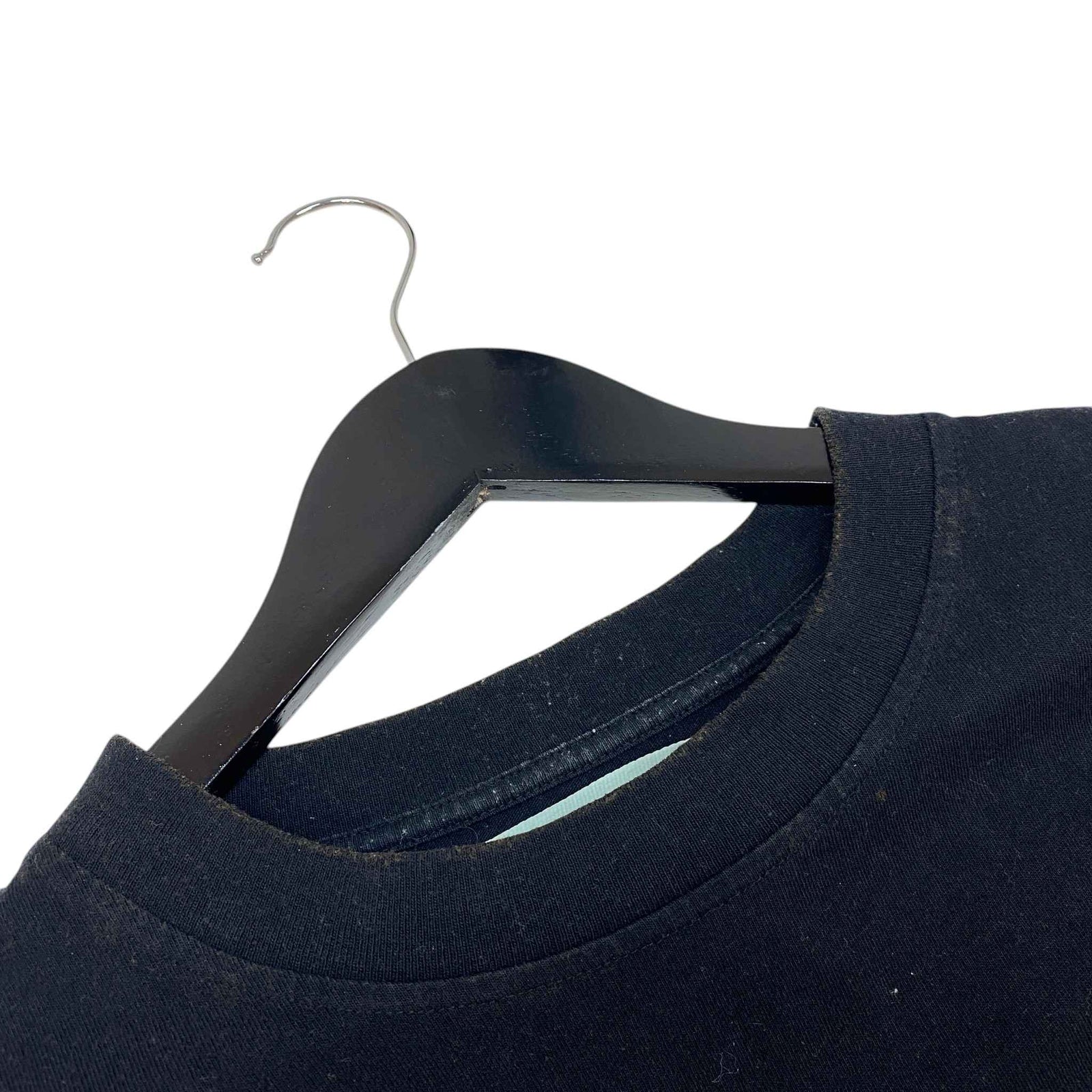 Men's Logo Print T-Shirt Black Size S - Photo 12