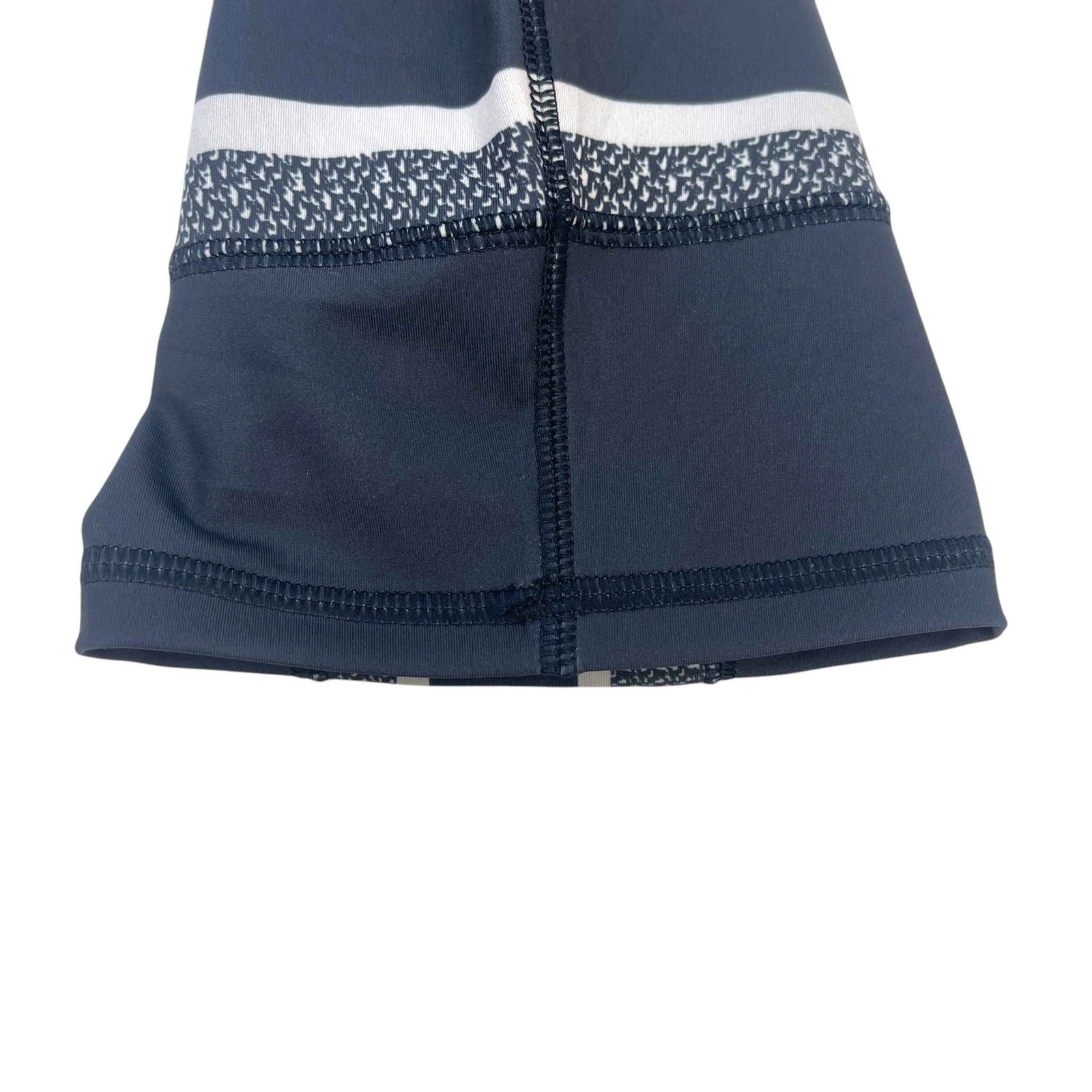Women's Star Print Leggings Navy Size M - Photo 9
