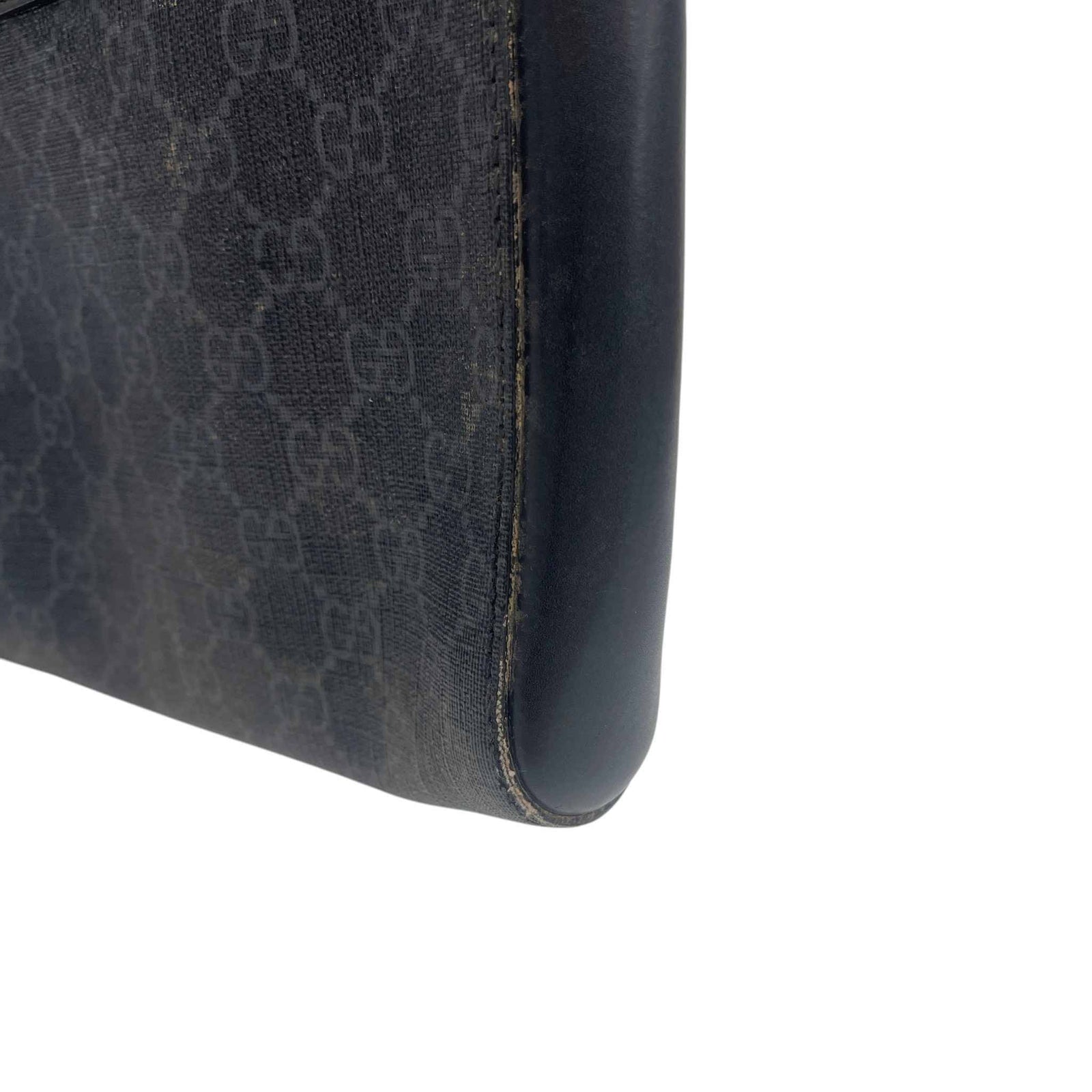 Men's Gg Supreme Messenger Bag Black - Photo 11