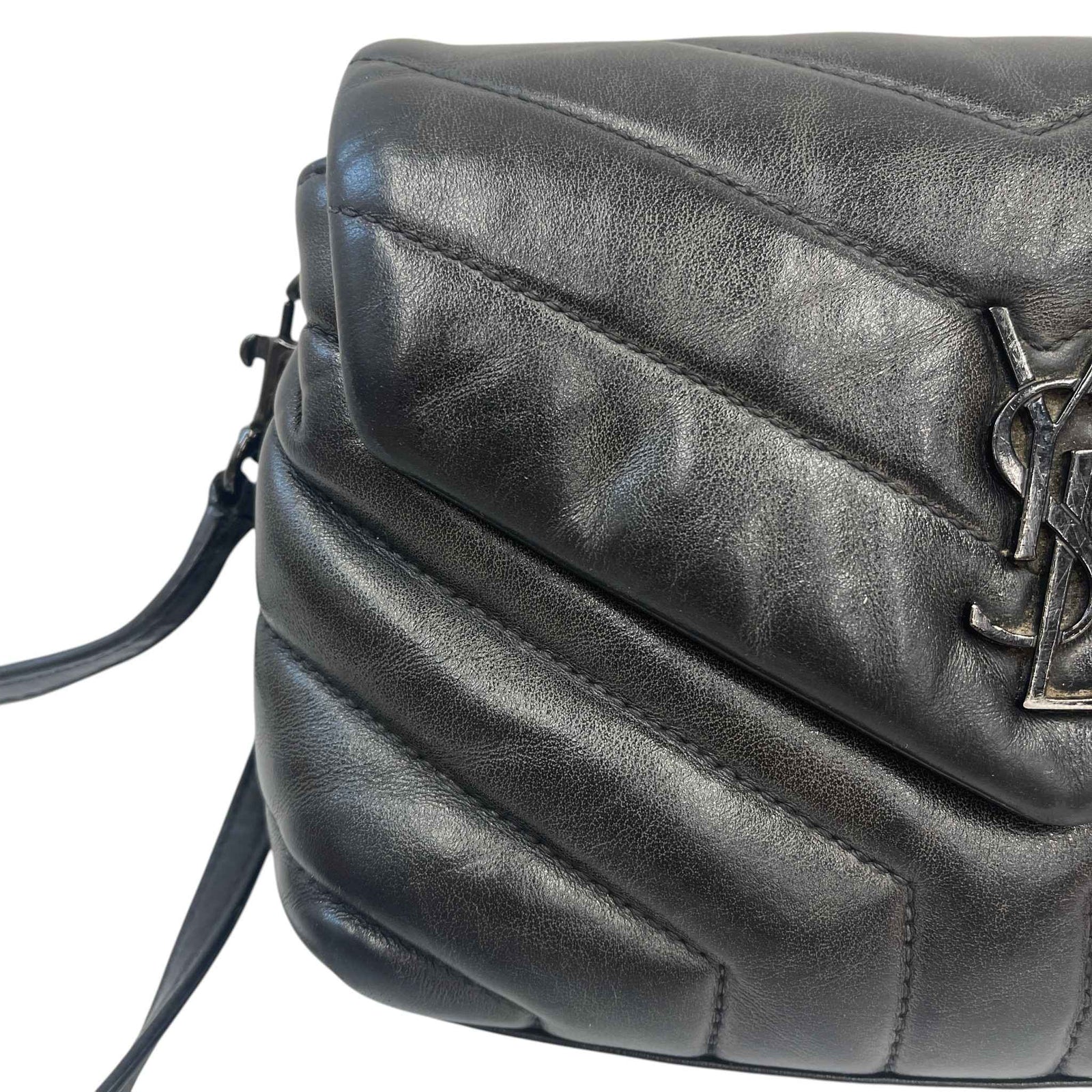 Women's Loulou Toy Crossbody Bag Black - Photo 14