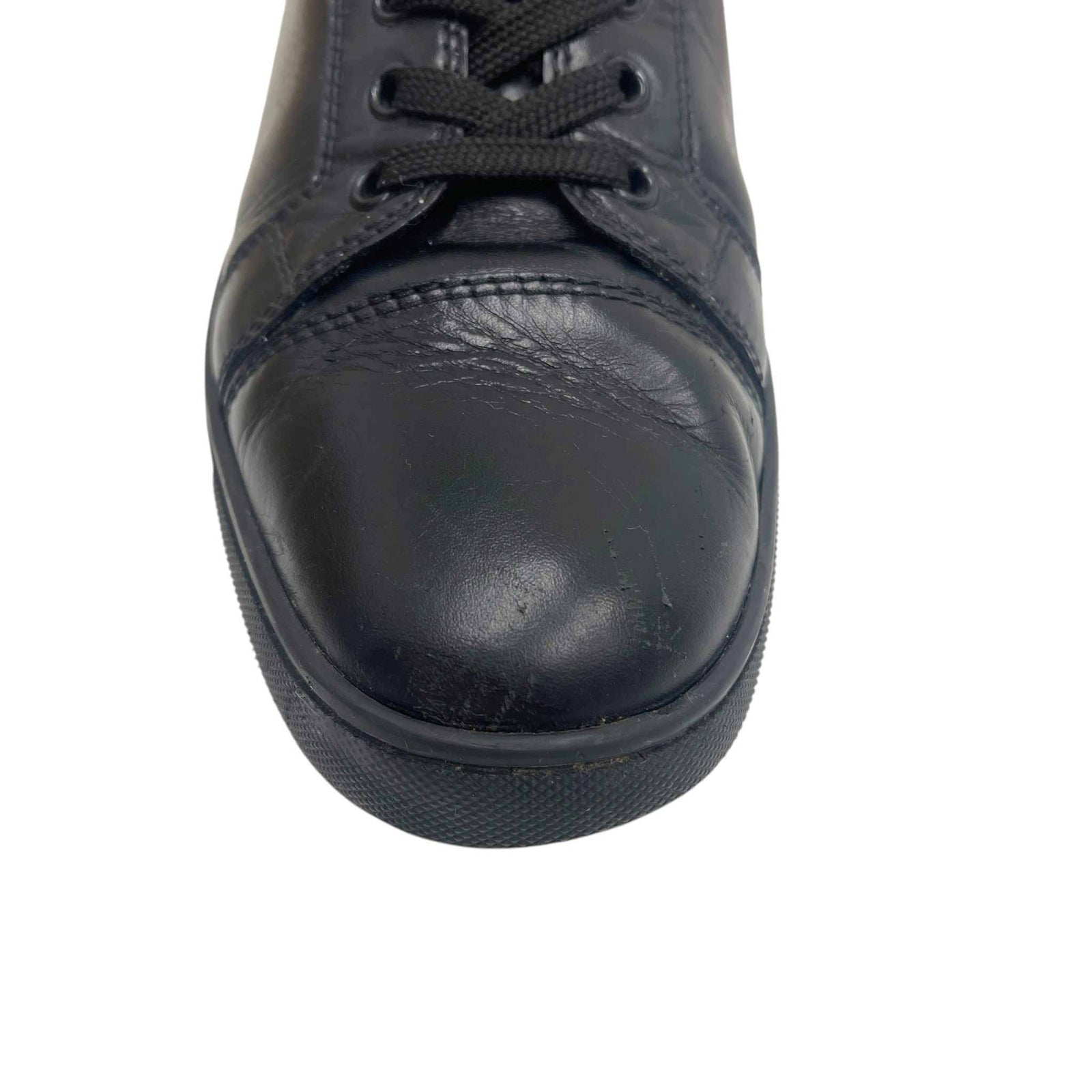 Men's Louis Junior Low Trainers Black Size EU 41.5 / UK 7.5 - Photo 14