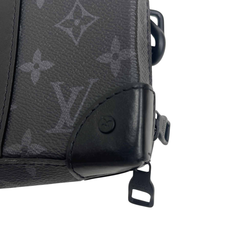 Men's Monogram Eclipse Soft Trunk Wallet Bag Black