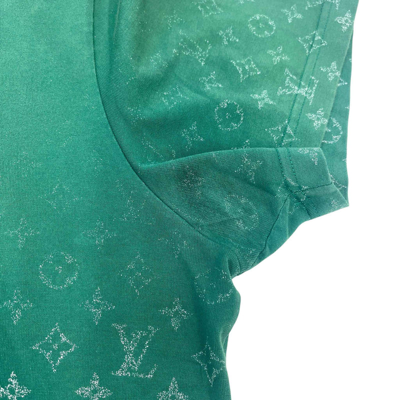 Men's Monogram Gradient T-Shirt Green Size XL