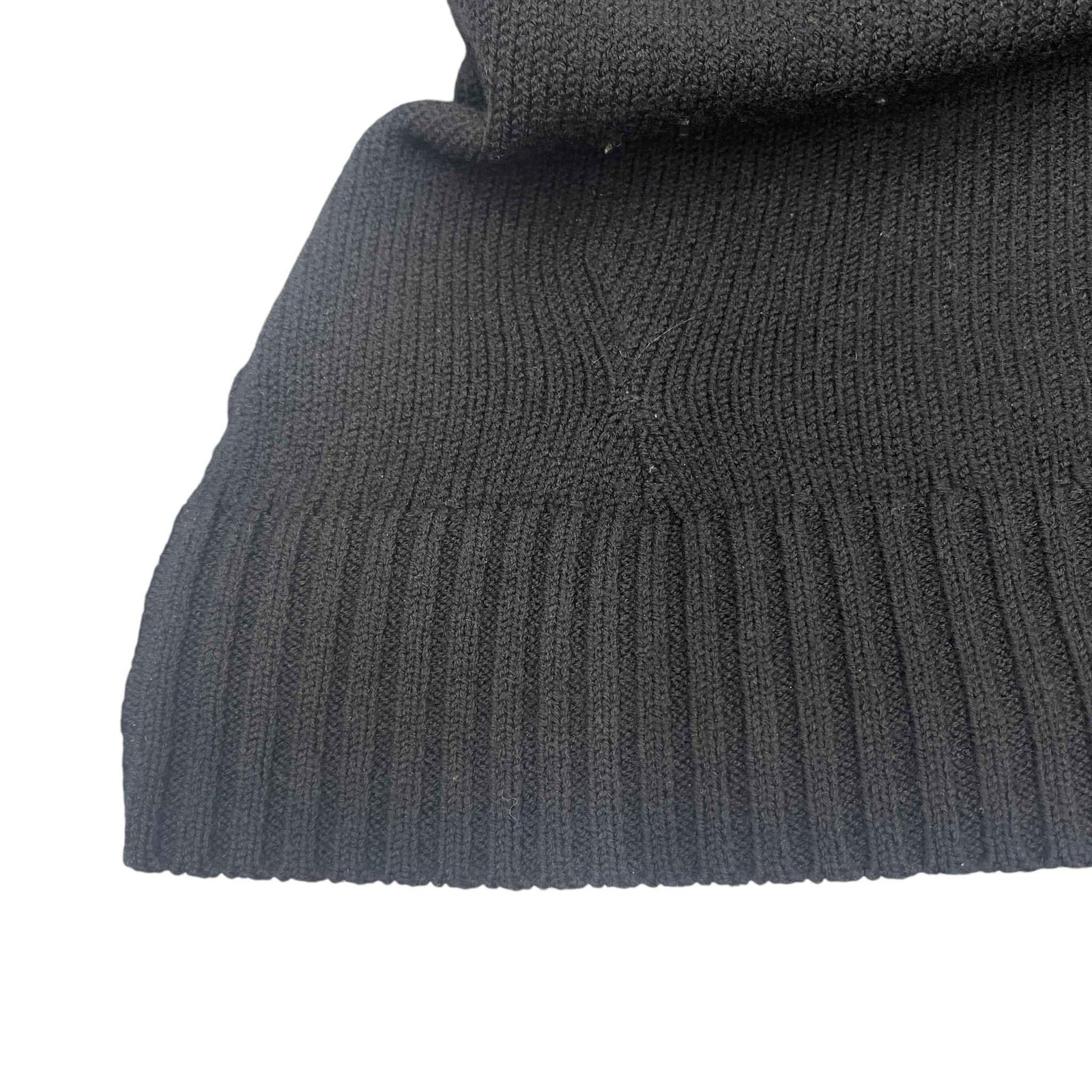 Men's Cardigan Tricot Down Jacket Black Size L - Photo 11