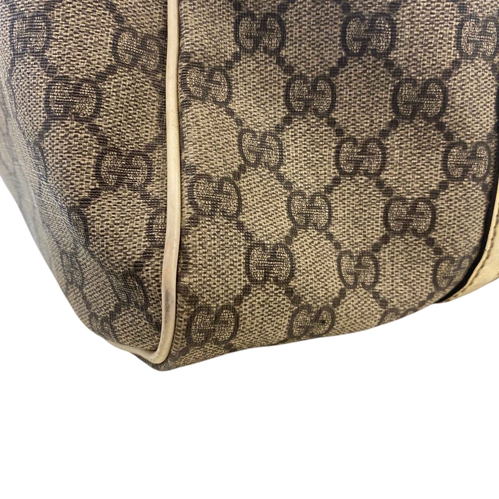 Women's Gg Supreme Joy Boston Bag Beige - Photo 17