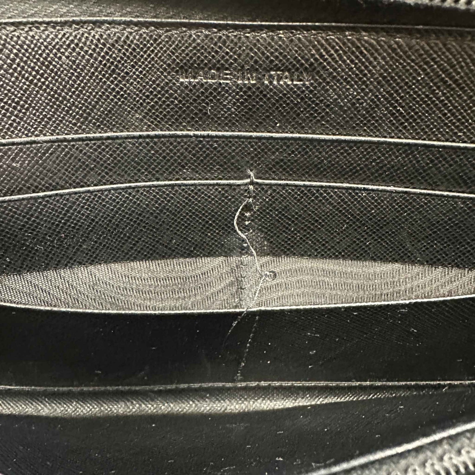 Women's Saffiano Wallet Black - Photo 8