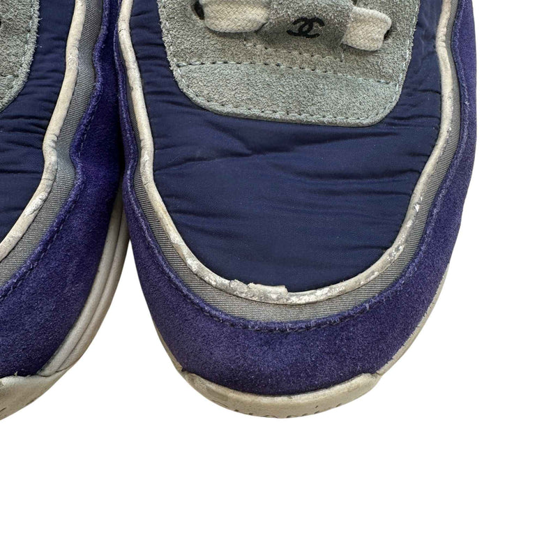 Men's Cc Logo Low Trainers Purple Size EU 40 / UK 6