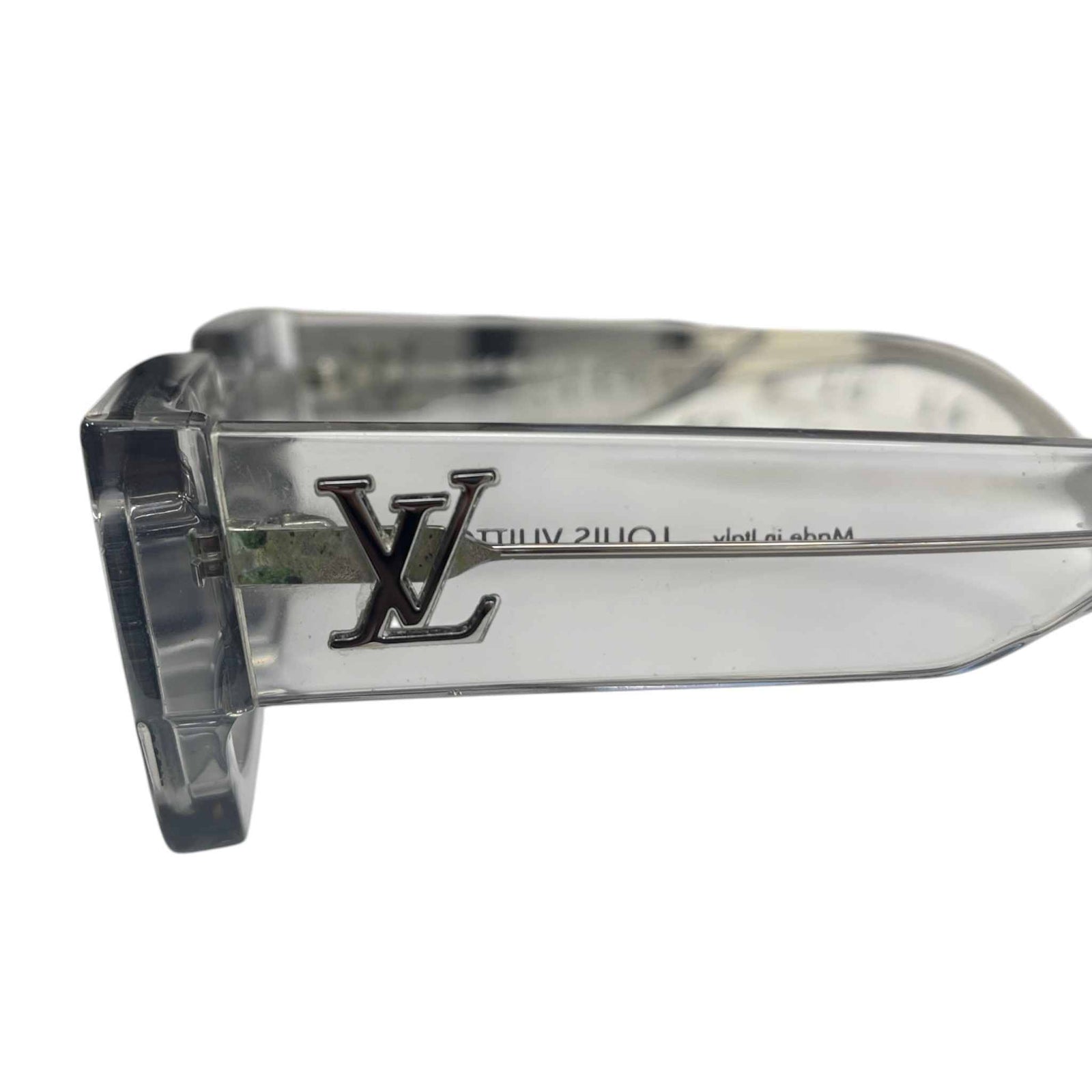 Women's Lv Clash Square Z2076W Sunglasses Grey - Photo 11