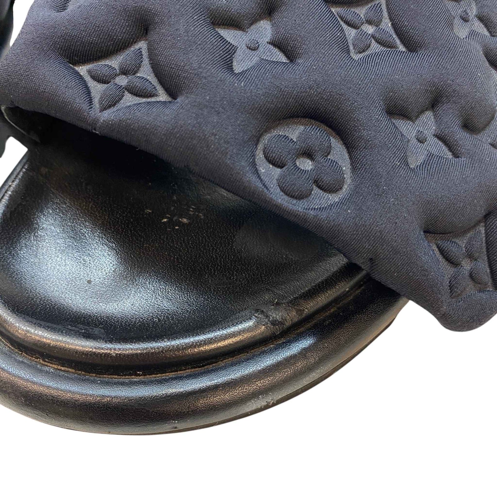 Women's Pool Pillow Comfort Slides Black Size EU 39 / UK 6 - Photo 12
