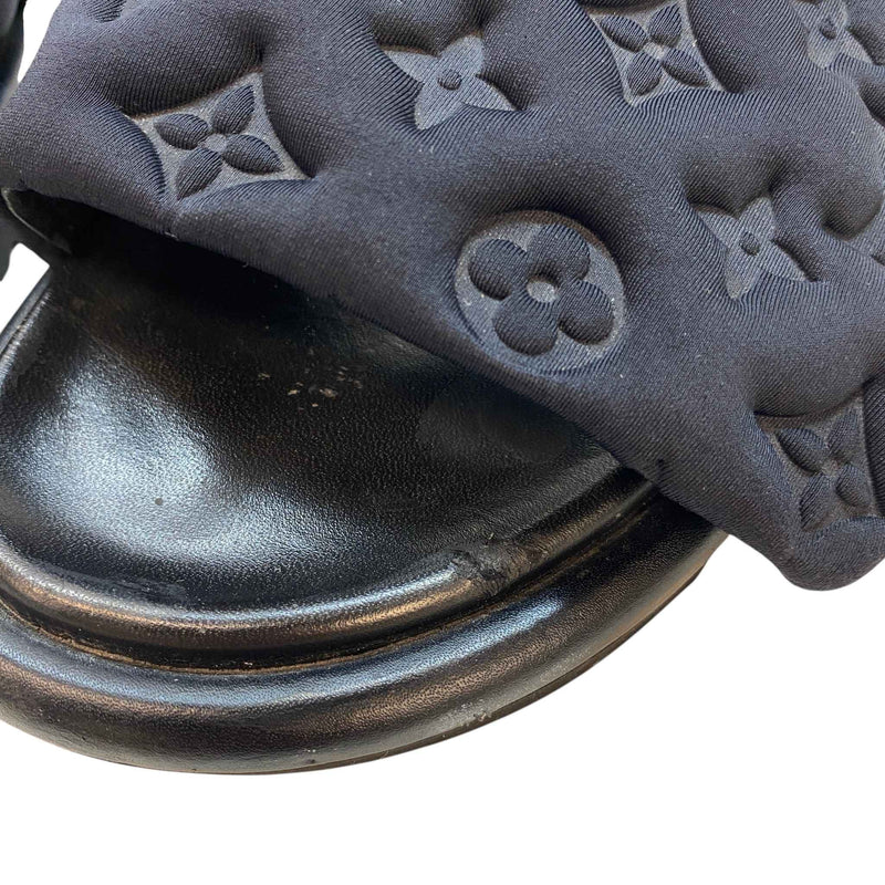 Women's Pool Pillow Comfort Slides Black Size EU 39 / UK 6