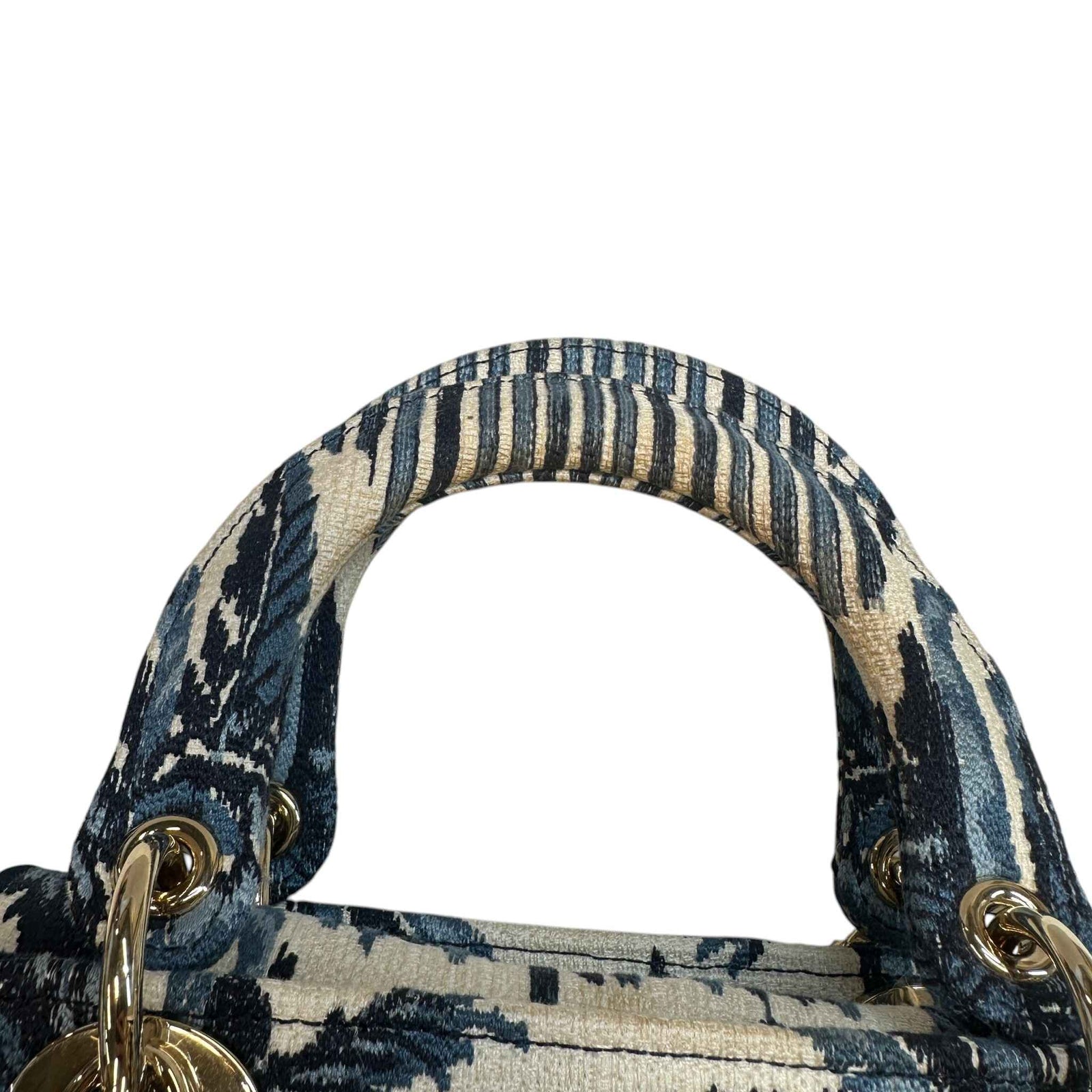 Women's Medium Lady D-Lite Bag Blue - Photo 15