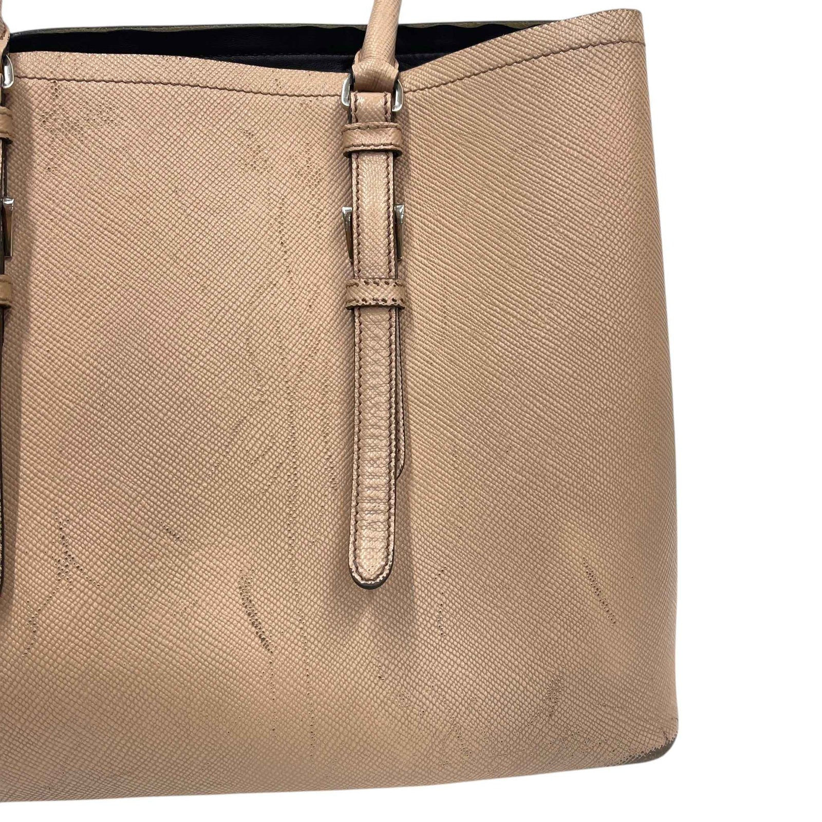 Women's Double Saffiano Handbag Pink - Photo 17