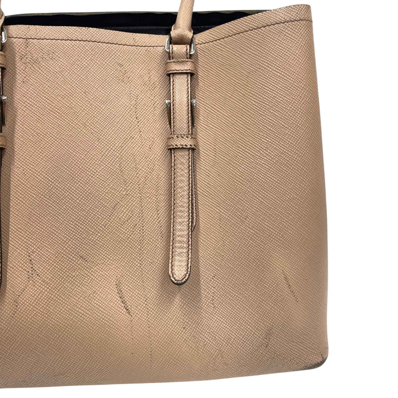 Women's Double Saffiano Handbag Pink
