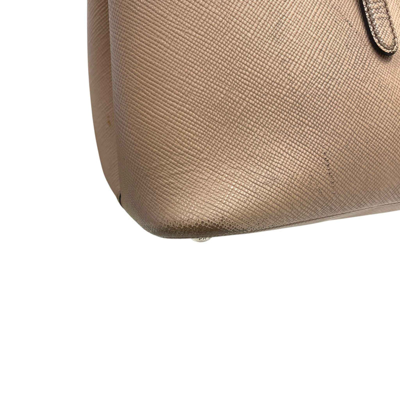 Women's Double Saffiano Handbag Pink