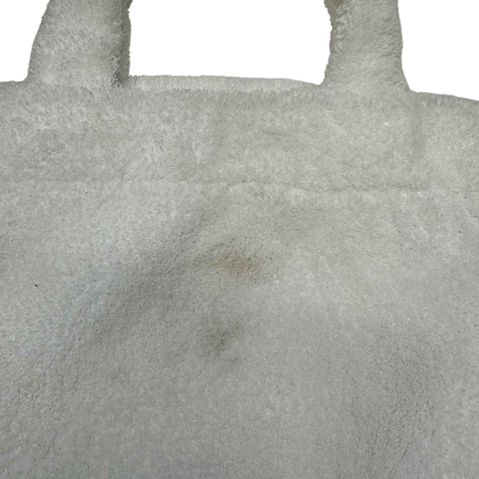 Women's Logo Terry Cloth Tote Bag White - Photo 13