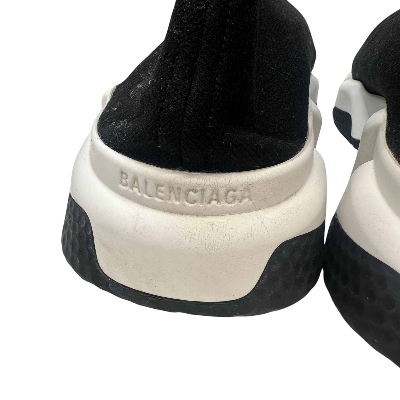 Men's Speed Sock High Trainers Black Size EU 43 / UK 9 - Photo 13
