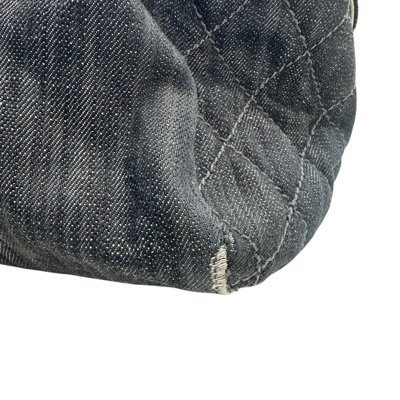 Women's Denim Tote Bag Black