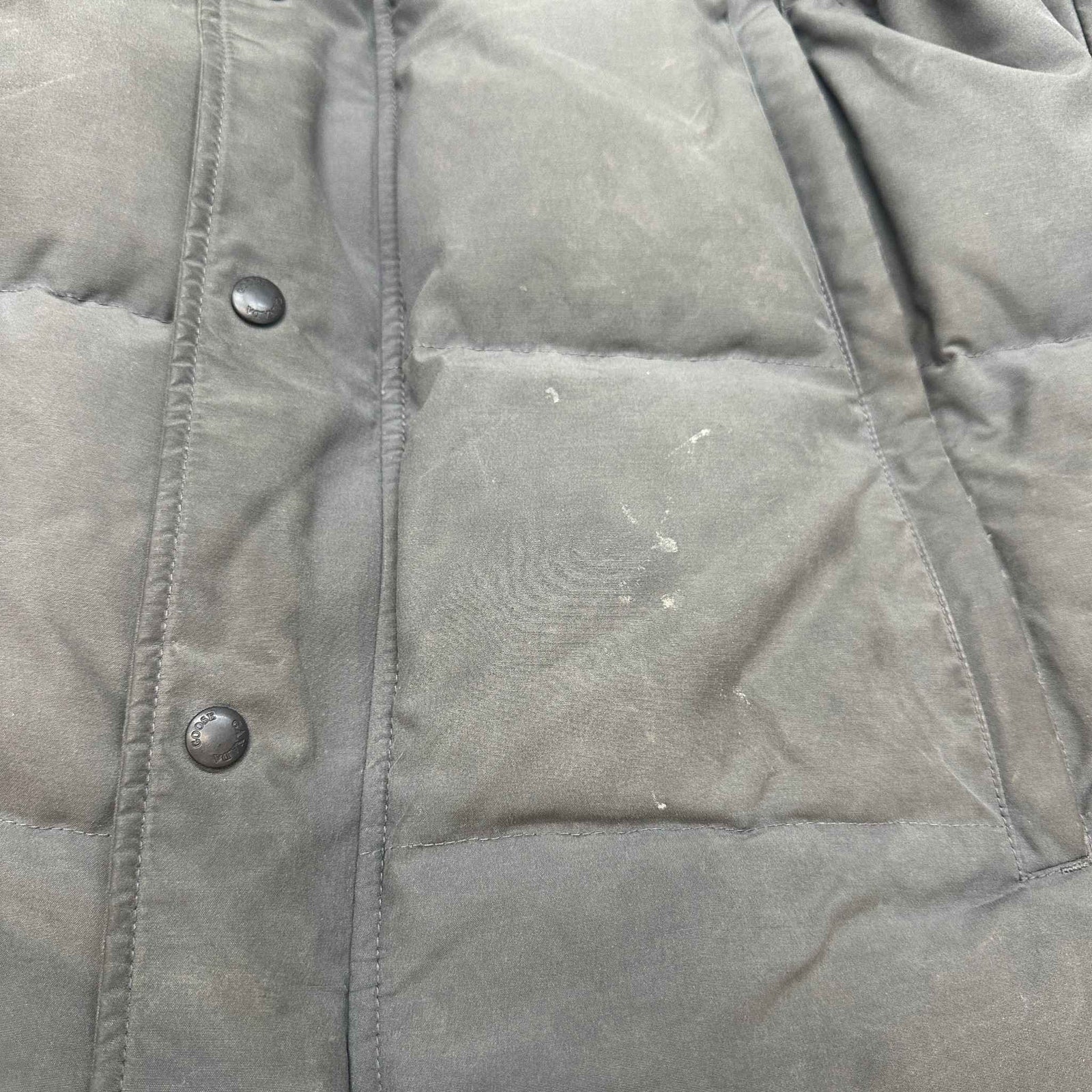 Men's Wyndham Down Jacket Grey Size M - Photo 14