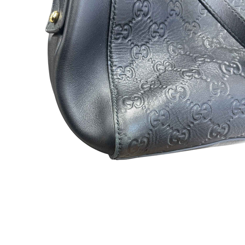 Women's Guccissima Soft Tote Handbag Black