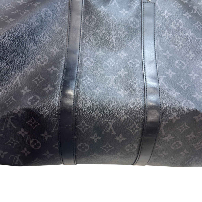 Men's Monogram Eclipse Keepall 55 Bag Black