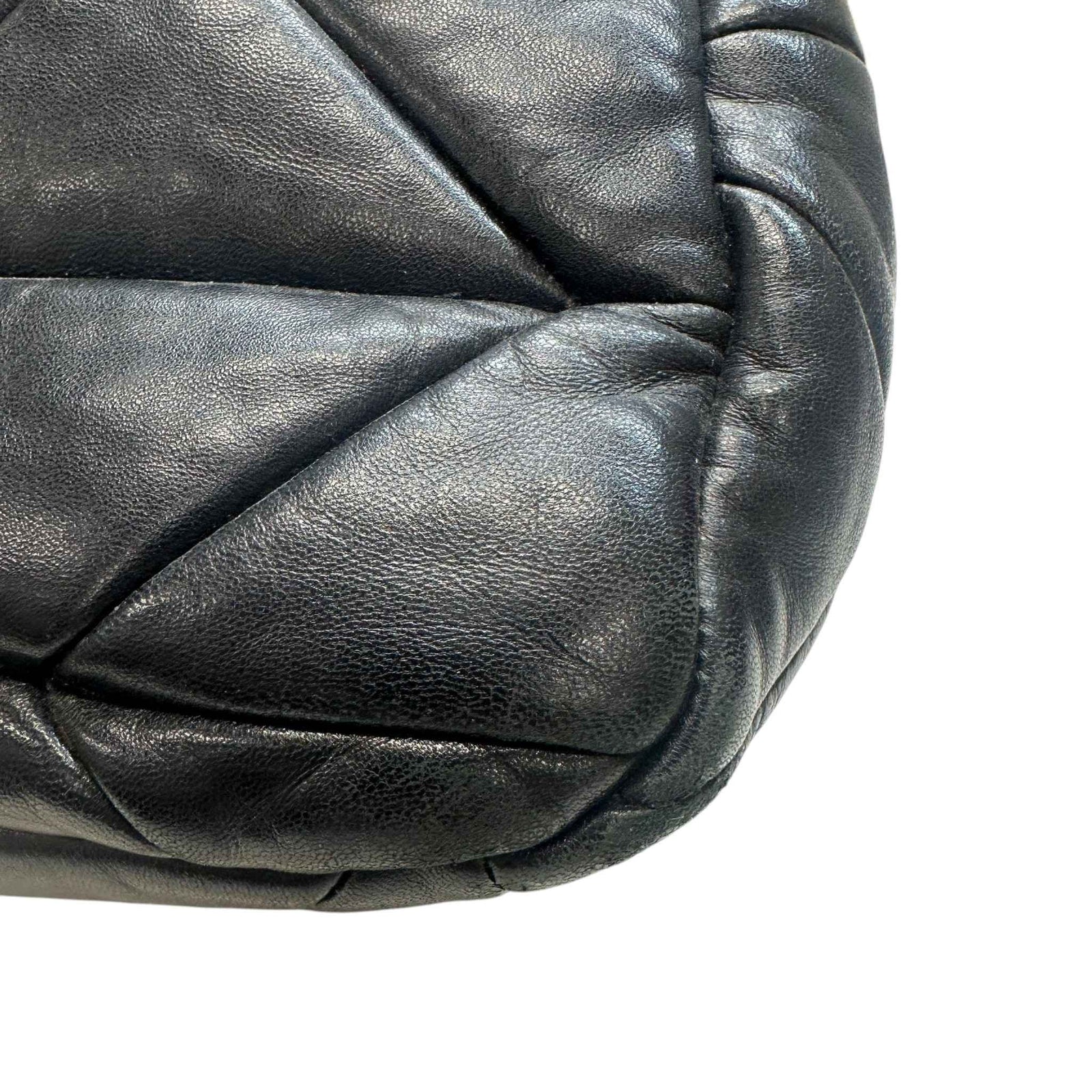 Women's System Re-Edition Quilted Nappa Bag Black - Photo 15