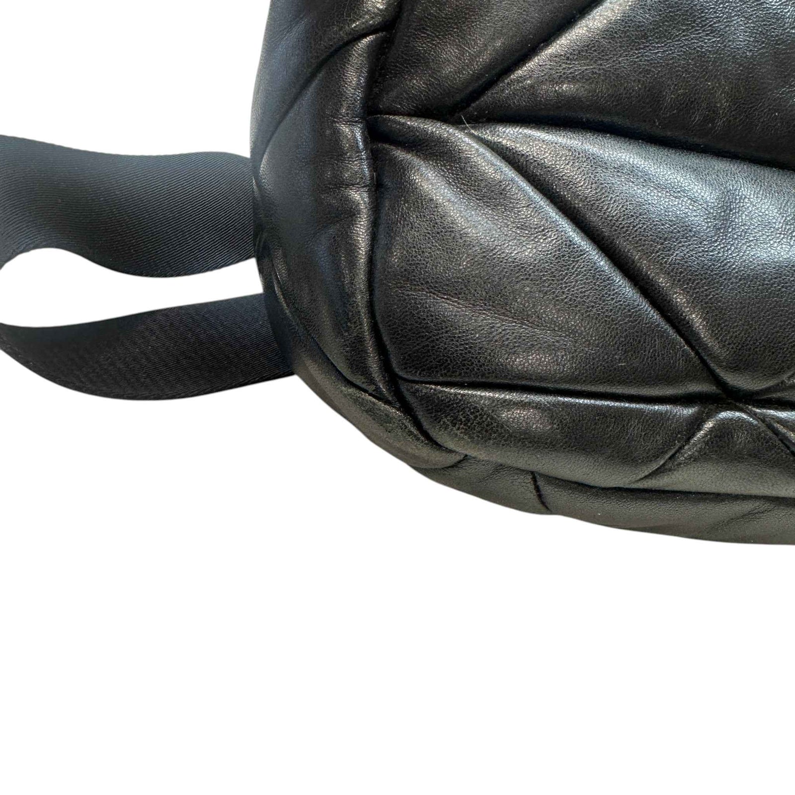 Women's System Re-Edition Quilted Nappa Bag Black - Photo 16