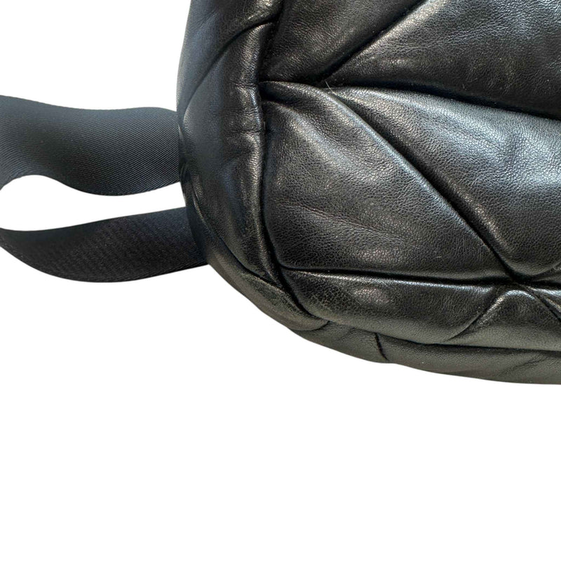 Women's System Re-Edition Quilted Nappa Bag Black