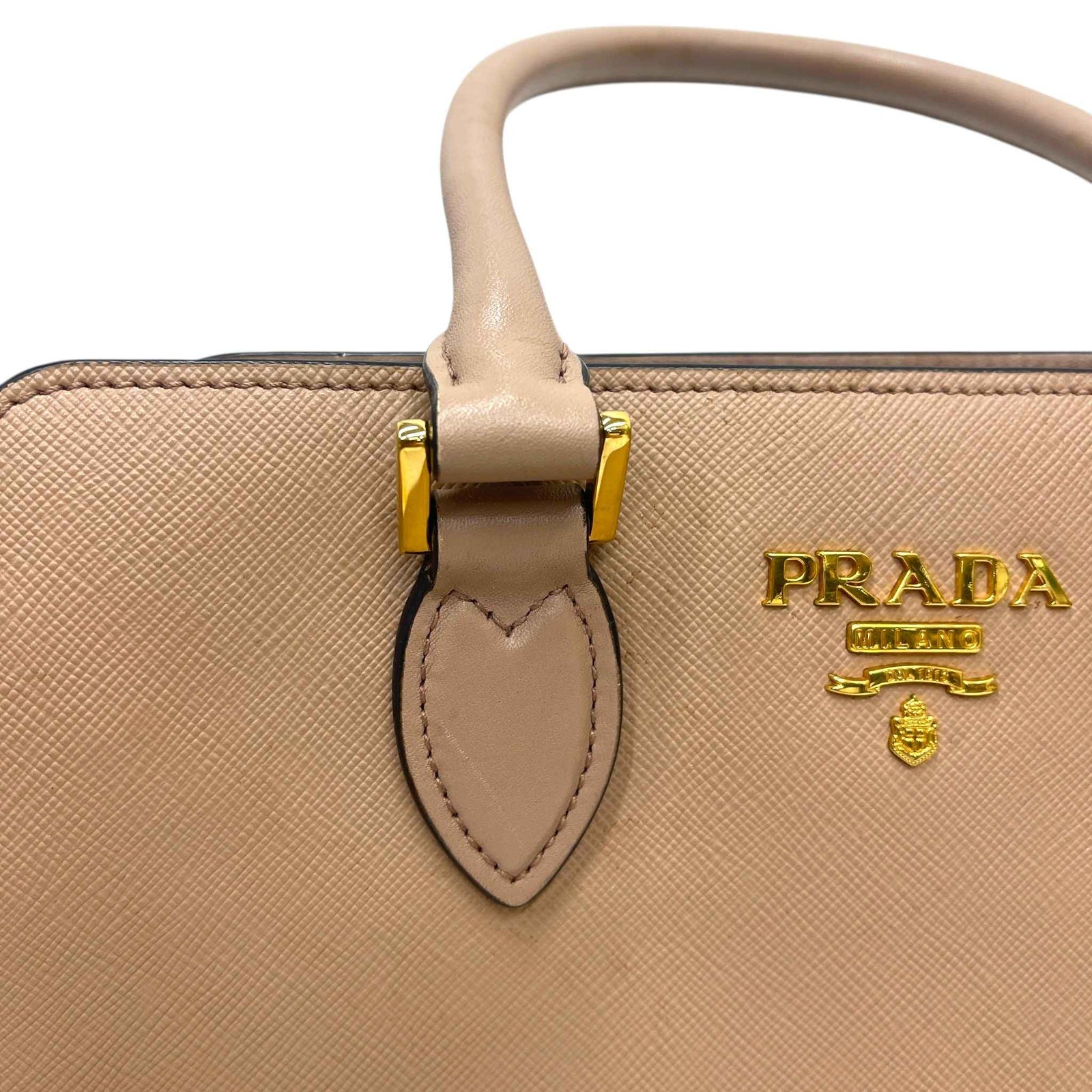 Women's Cipria Saffiano Leather Handbag Pink - Photo 17