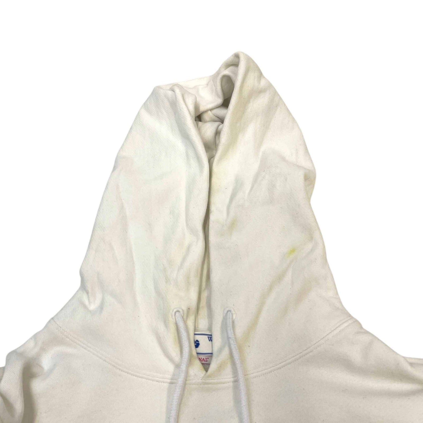Men's Metal Arrow Hoodie White Size S - Photo 9