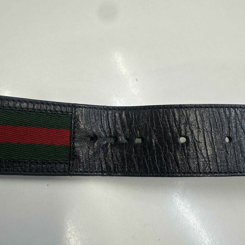 Men's Web Belt Black Size Waist 30"