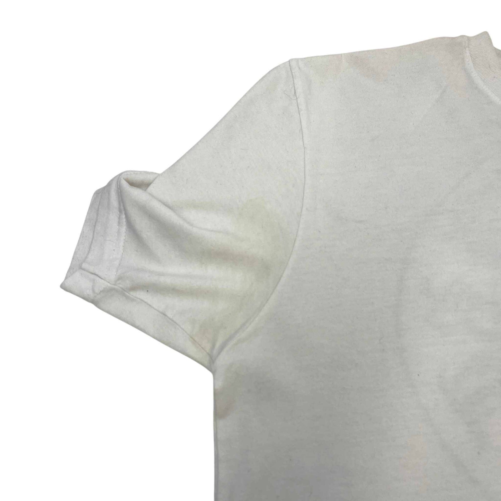 Men's Horseshoe Logo Print T-Shirt White Size M - Photo 11