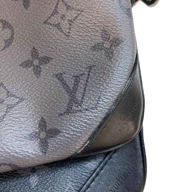Men's Monogram Eclipse Trio Messenger Bag Black