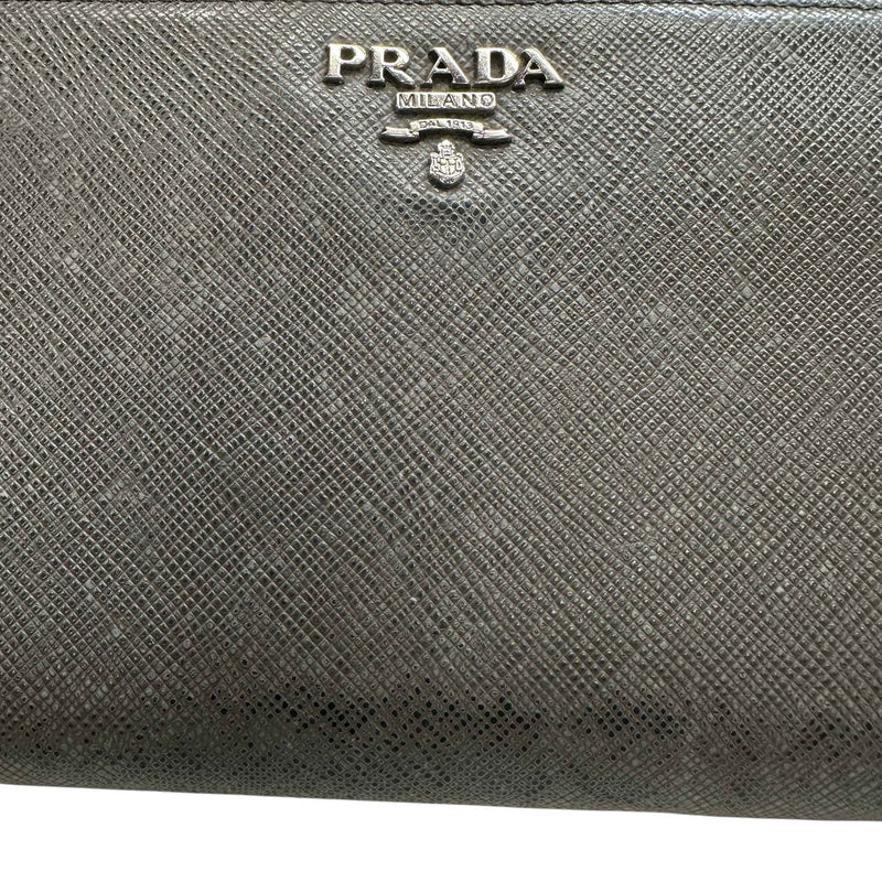 Women's Saffiano Purse Grey