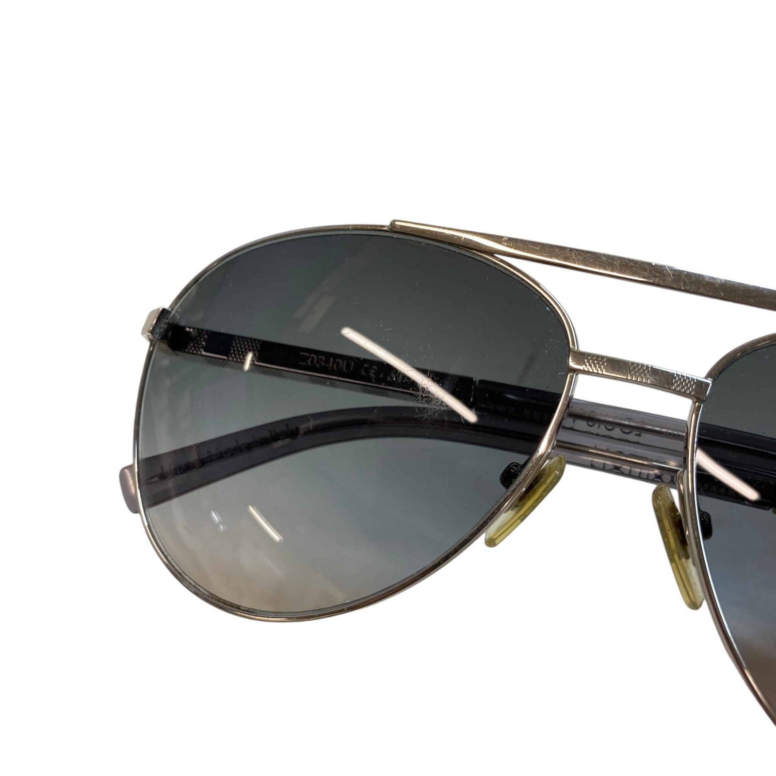 Men's Attitude Pilot Sunglasses Silver - Photo 12