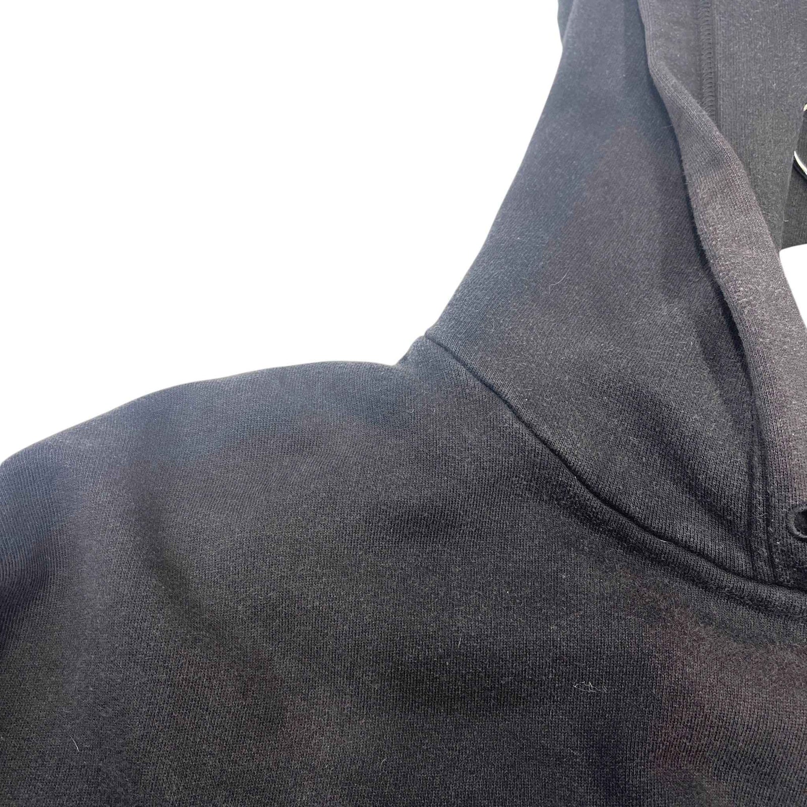 Men's This Is Not The New Logo Hoodie Black Size XS - Photo 9