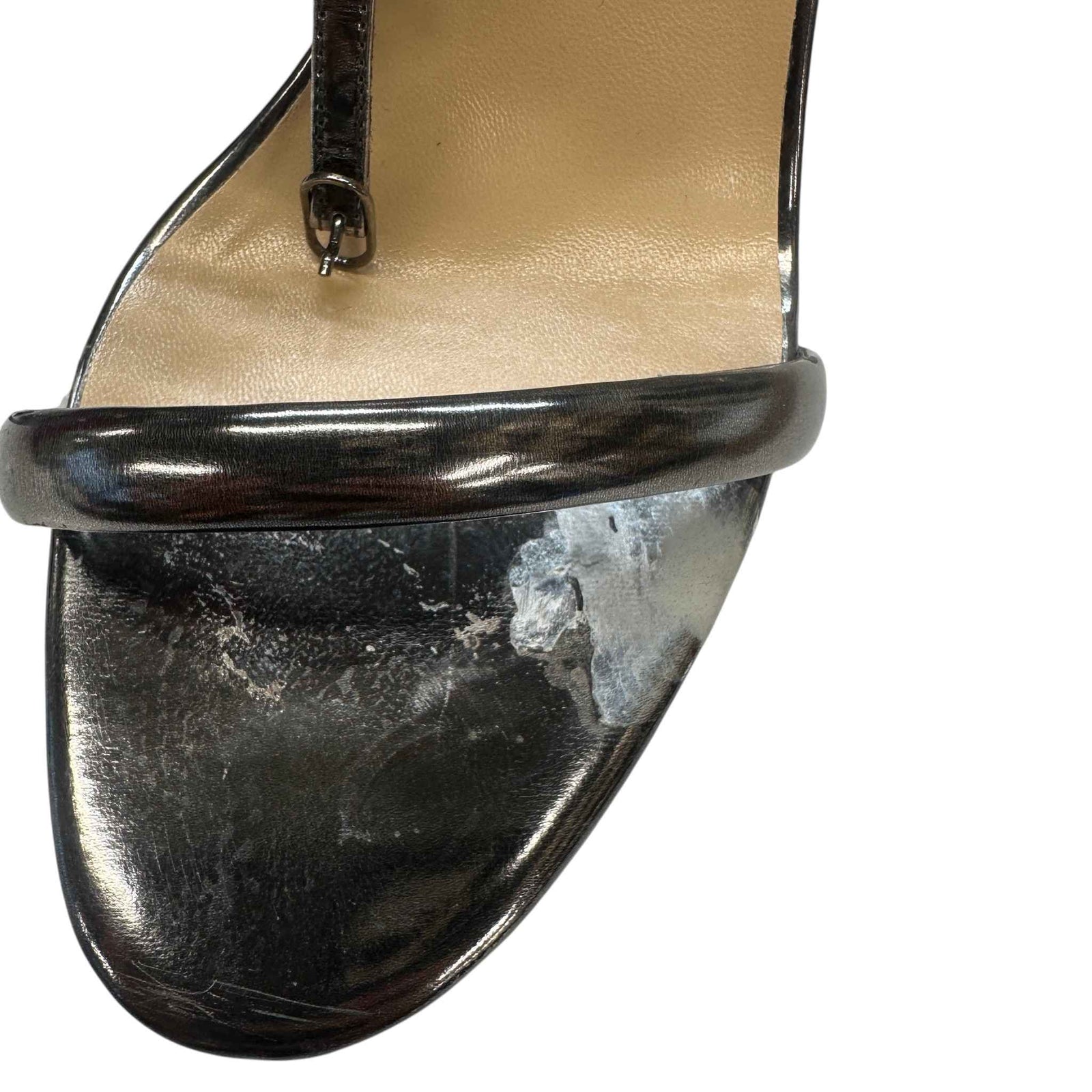 Women's Corinetta 100 Heels Silver Size EU 38.5 / UK 5.5 - Photo 13