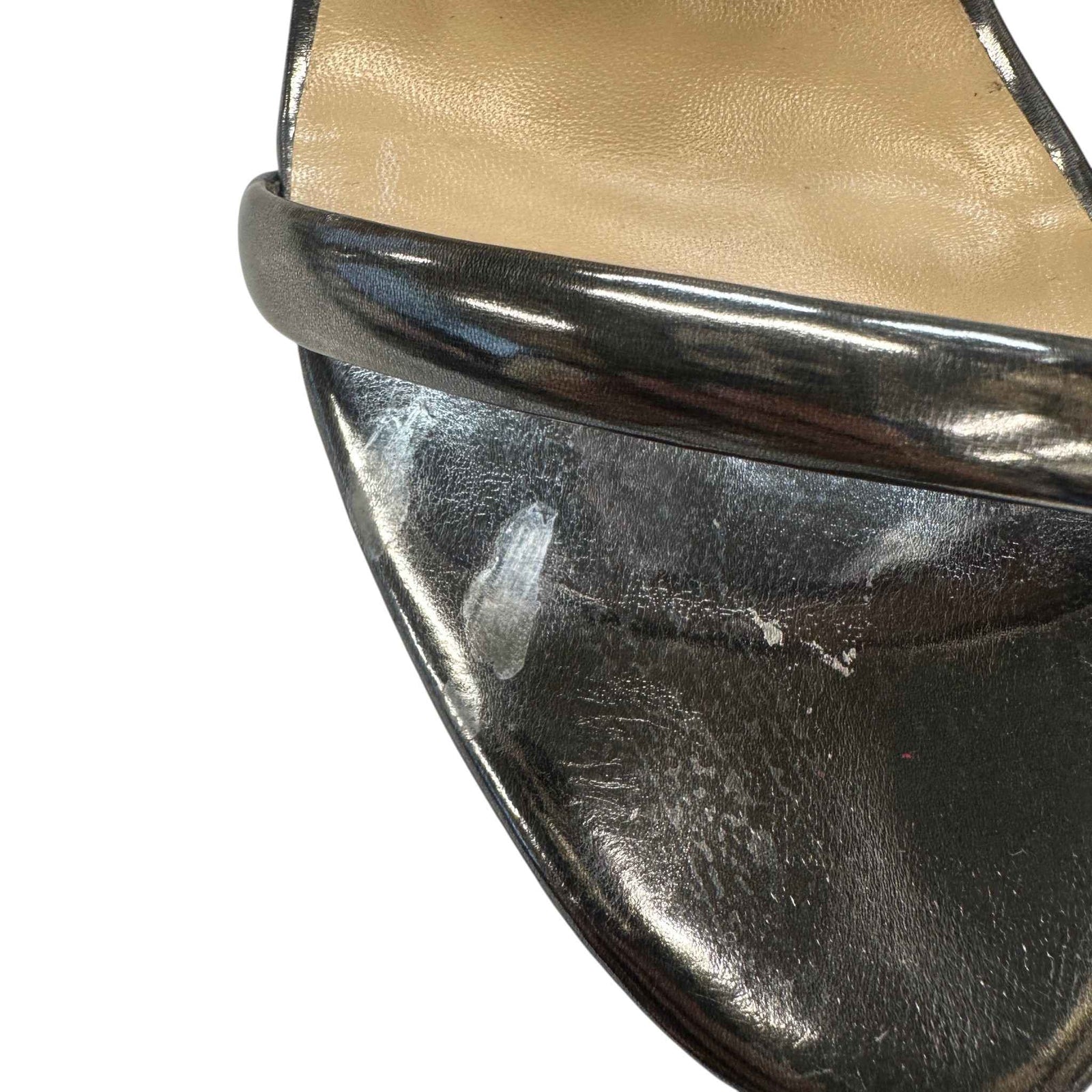 Women's Corinetta 100 Heels Silver Size EU 38.5 / UK 5.5 - Photo 12