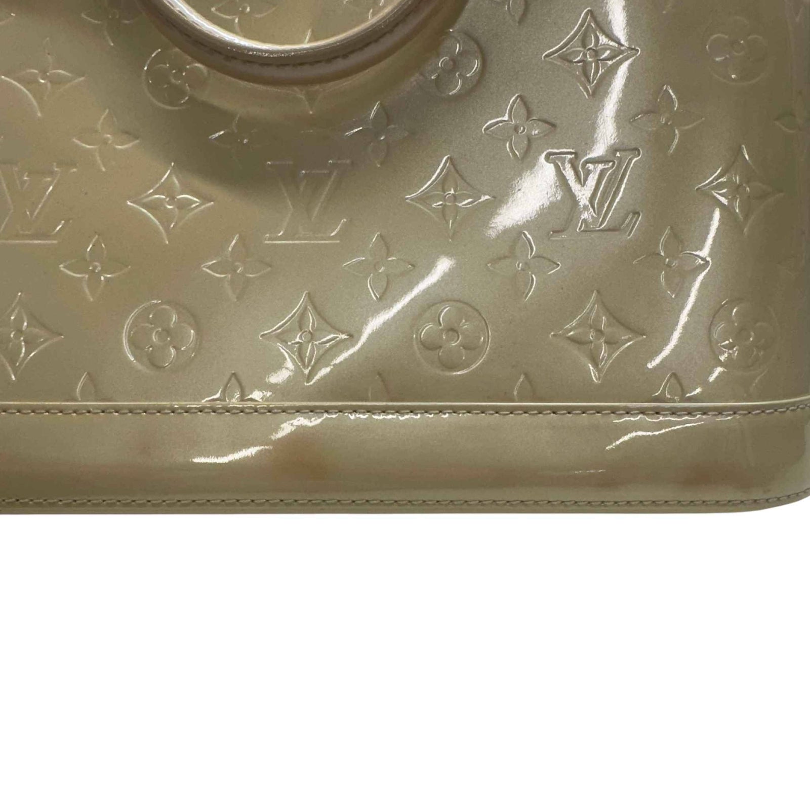 Women's Vernis Leather Alma Mm Bag Cream - Photo 15