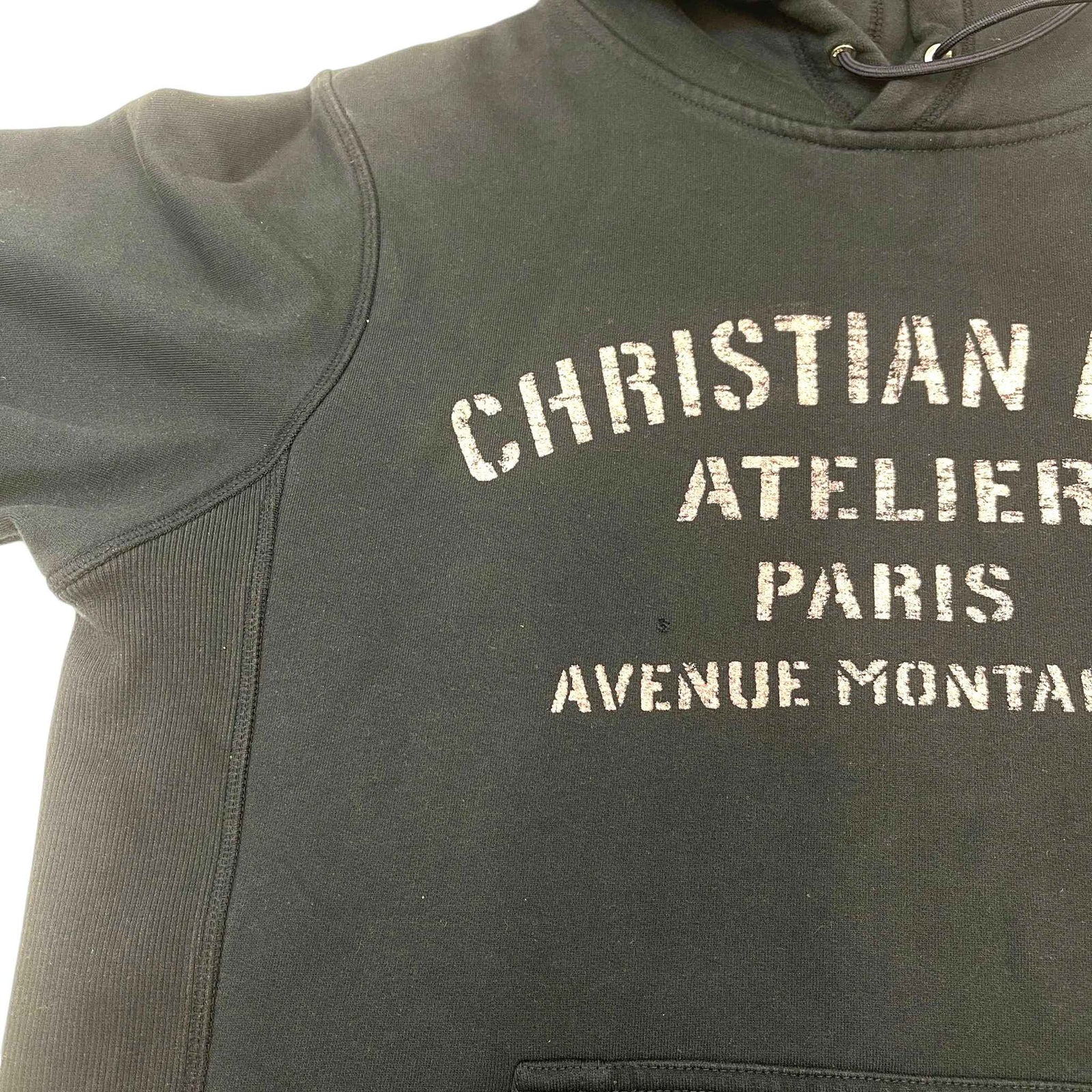 Men's Atelier Hoodie Navy Size L - Photo 9