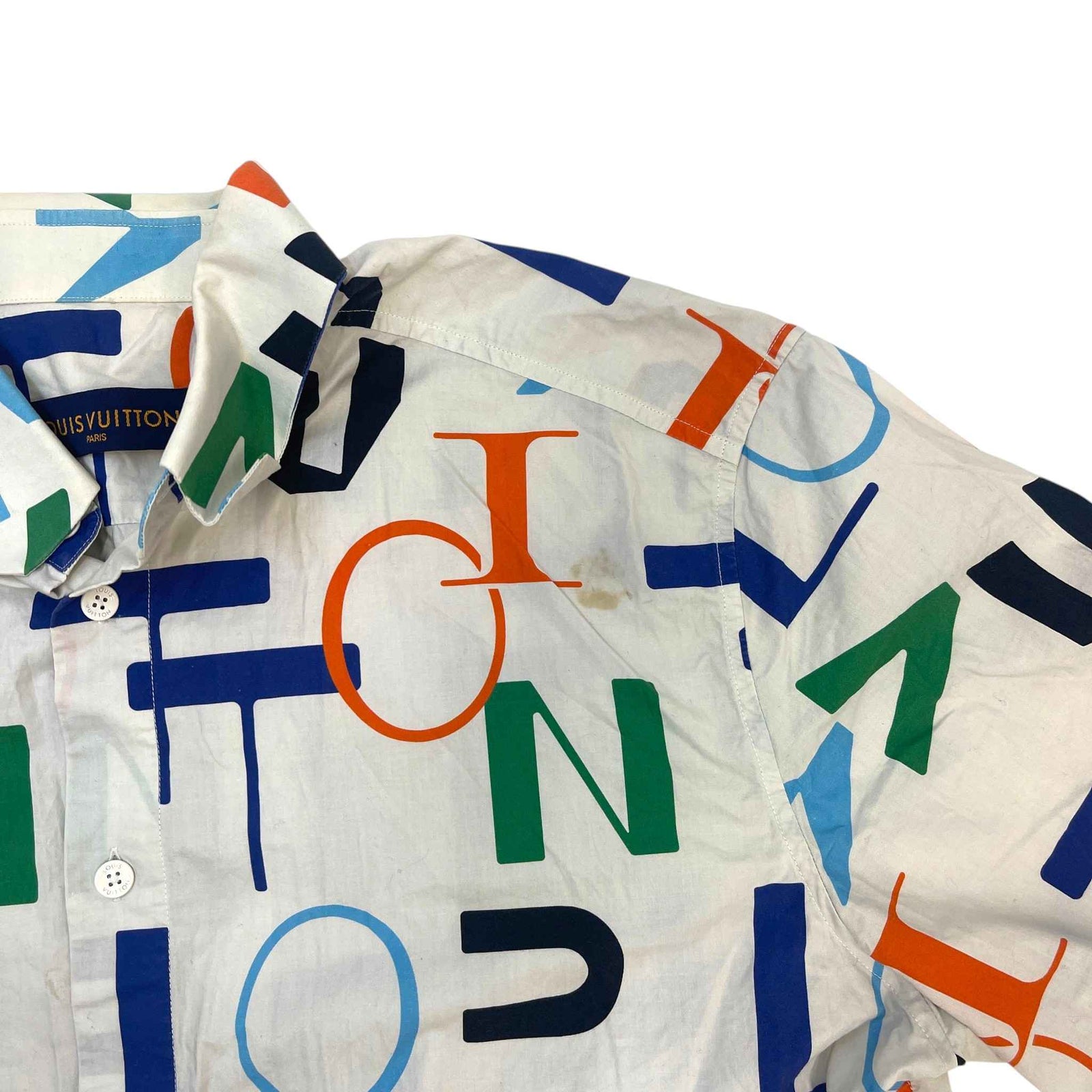 Men's Lv Electric Shirt Multi-Coloured Size S - Photo 10