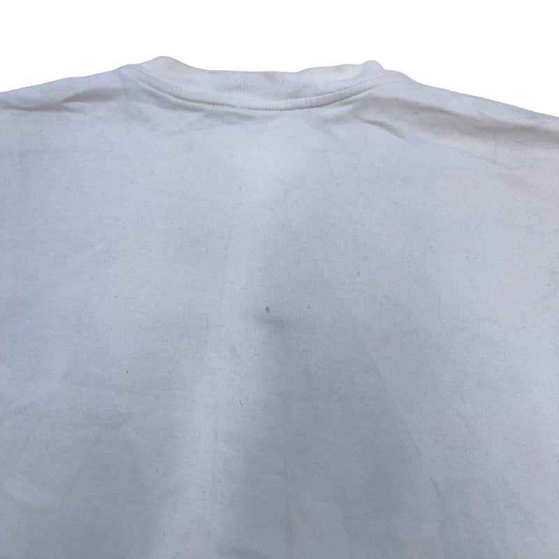 Men's Blade Print T-Shirt Cream Size S